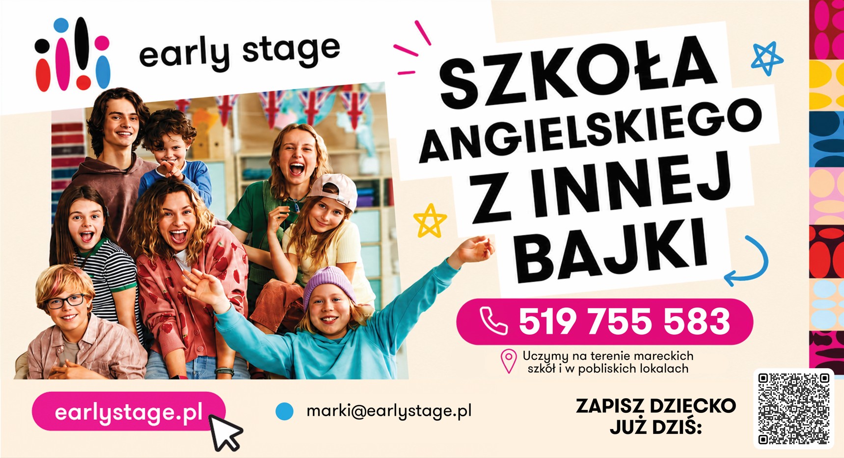 angielski dla dzieci MARKI